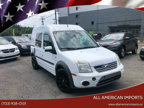 2013 Ford Transit Connect for sale at All American Imports in Alexandria VA