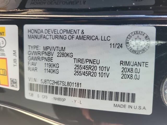 2025 Acura RDX SH-AWD w/A-SPEC