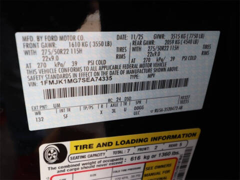 2025 Ford Expedition MAX Platinum