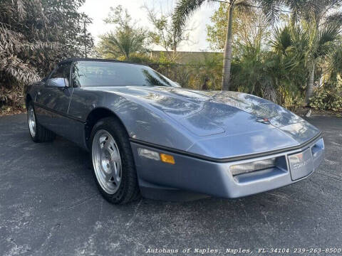1990 Chevrolet Corvette for sale at Autohaus of Naples in Naples FL