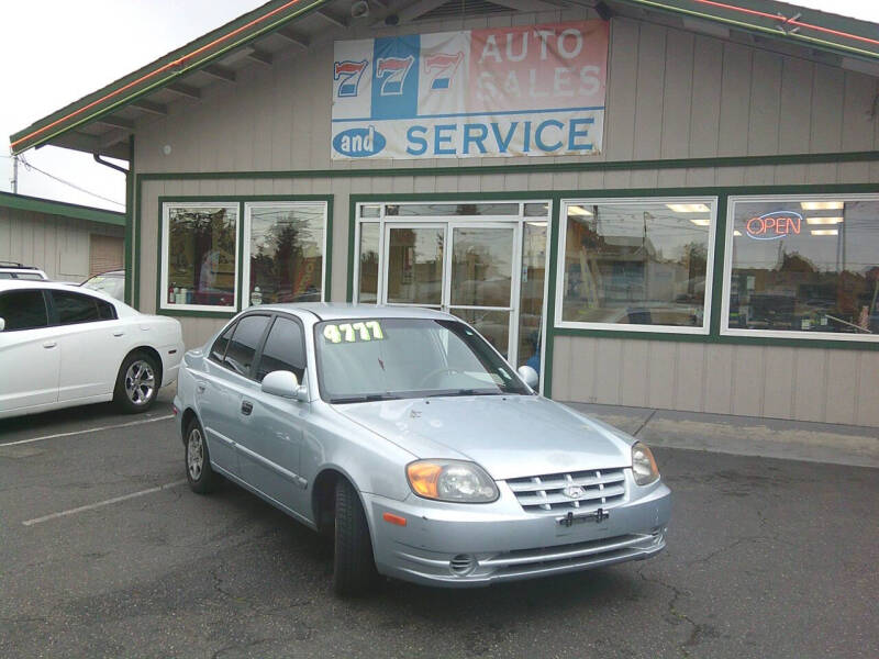 2004 Hyundai Accent for sale at 777 Auto Sales and Service in Tacoma WA