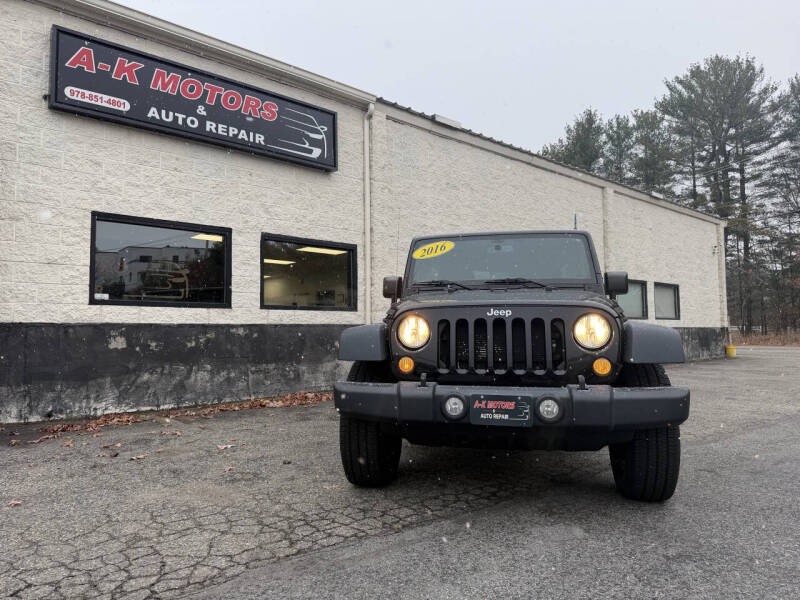 2016 Jeep Wrangler Unlimited Sport