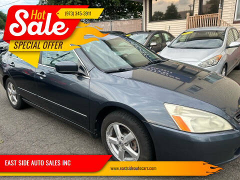 2004 Honda Accord for sale at EAST SIDE AUTO SALES INC in Paterson NJ