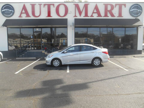 2016 Hyundai Accent for sale at AUTO MART in Montgomery AL