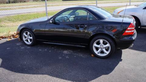 2001 Mercedes-Benz SLK for sale at G & R Auto Sales in Charlestown IN