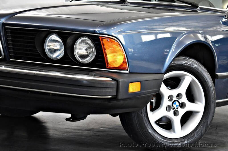1984 BMW 6 Series 633CSi