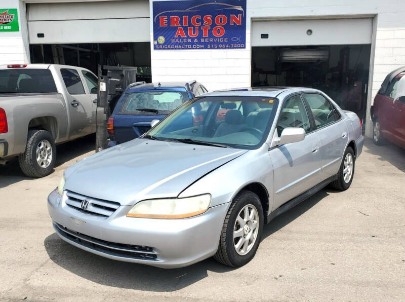 2002 Honda Accord for sale at Ericson Auto in Ankeny IA