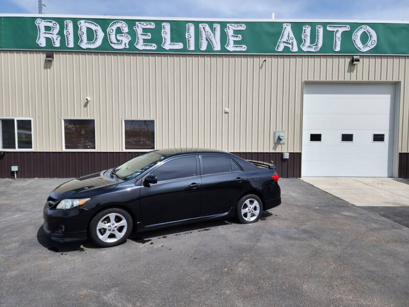 2012 Toyota Corolla for sale at RIDGELINE AUTO in Chubbuck ID