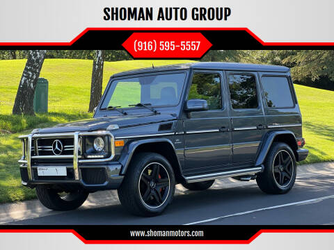 2014 Mercedes-Benz G-Class for sale at SHOMAN AUTO GROUP in Davis CA