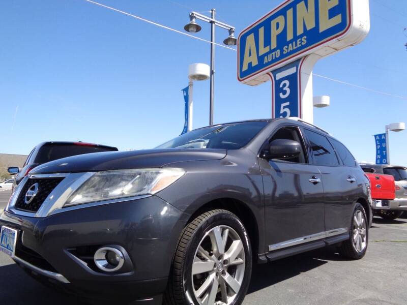 2013 Nissan Pathfinder for sale at Alpine Auto Sales in Salt Lake City UT