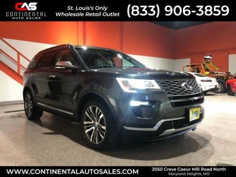 2018 Ford Explorer for sale at Fenton Auto Sales in Maryland Heights MO
