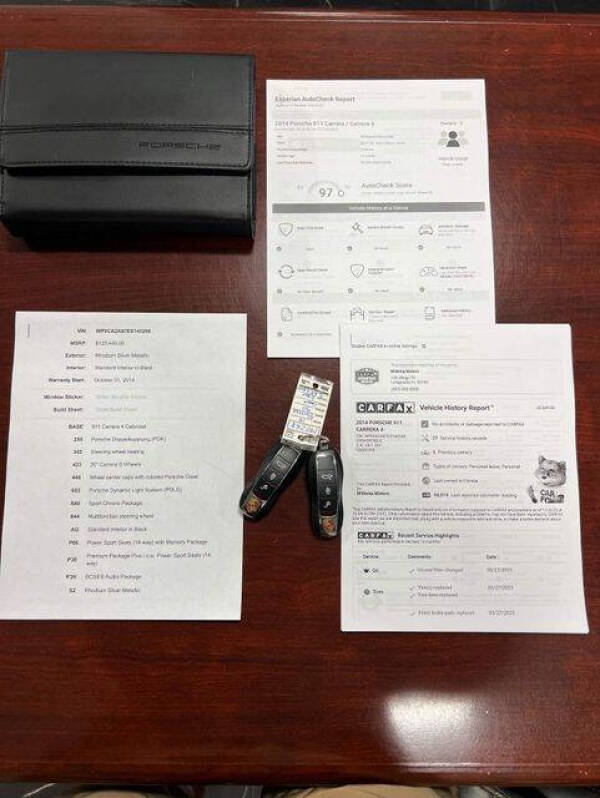 2014 Porsche 911 Carrera 4