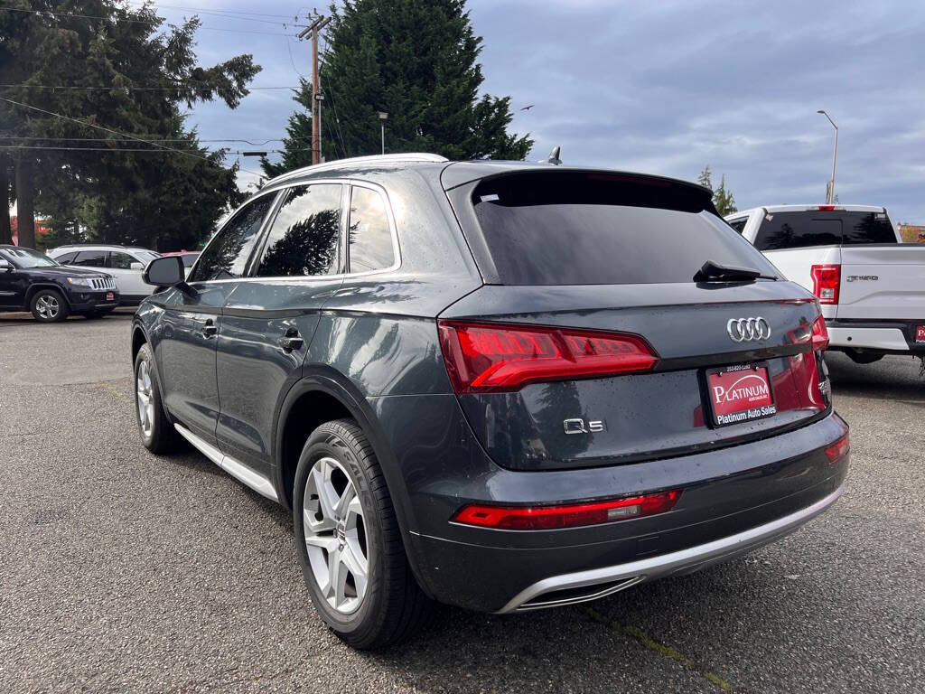 2018 Audi Q5 for sale at PLATINUM AUTO SALES INC in Lacey, WA