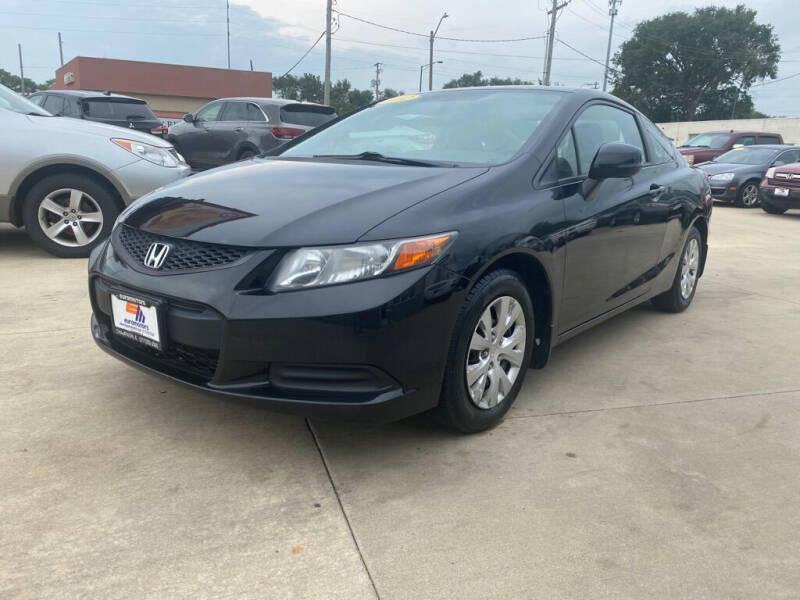 2012 Honda Civic for sale at EURO MOTORS AUTO DEALER INC in Champaign IL