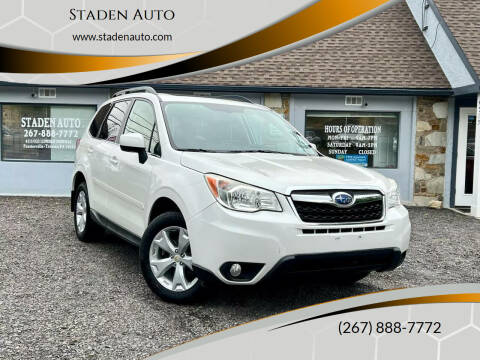 2015 Subaru Forester for sale at Staden Auto in Feasterville Trevose PA