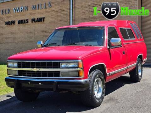 1990 Chevrolet C/K 1500 Series for sale at I-95 Muscle in Hope Mills NC