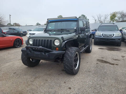 2009 Jeep Wrangler Unlimited for sale at Buffalo Auto Sales 2 Inc in Pasadena TX