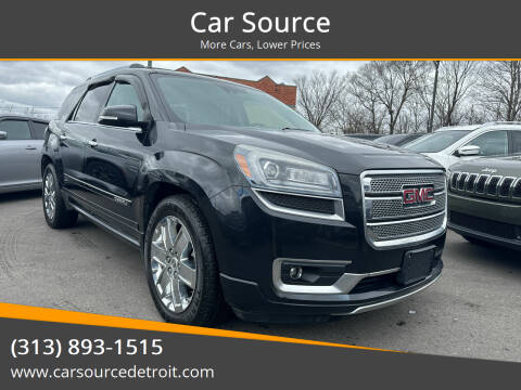 2015 GMC Acadia for sale at Car Source in Detroit MI