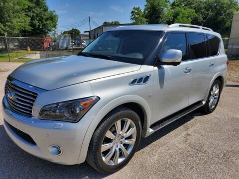 2014 Infiniti QX80 for sale at XTREME DIRECT AUTO in Houston TX