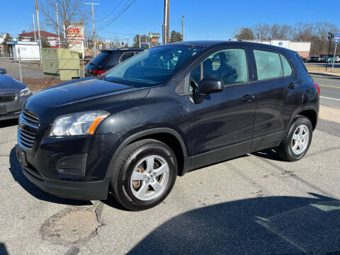 2016 Chevrolet Trax for sale at Ludlow Auto Sales in Ludlow MA