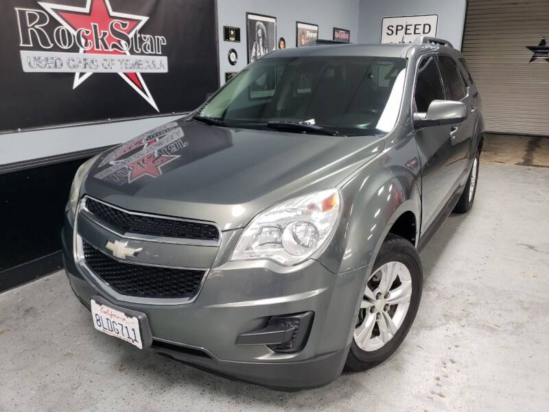 2012 Chevrolet Equinox for sale at ROCKSTAR USED CARS OF TEMECULA in Temecula CA