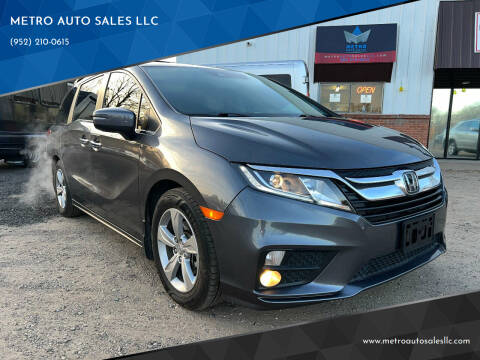 2020 Honda Odyssey for sale at METRO AUTO SALES LLC in Lino Lakes MN