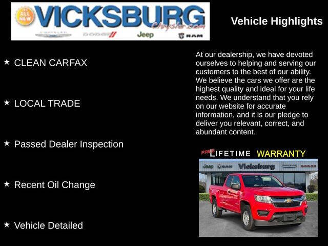 2020 Chevrolet Colorado Work Truck