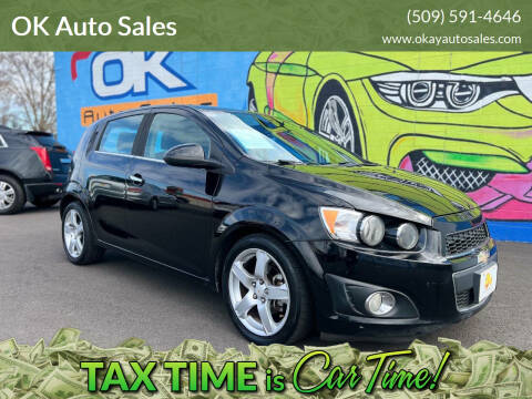 2012 Chevrolet Sonic for sale at OK Auto Sales in Kennewick WA