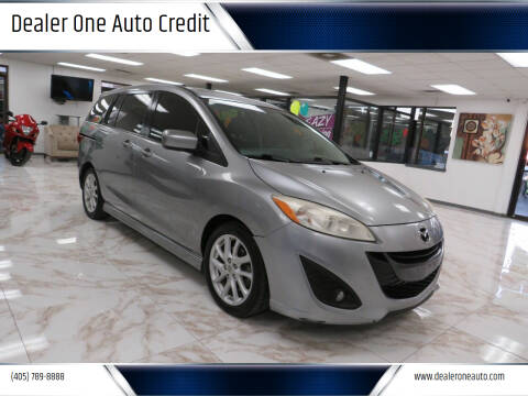 2012 Mazda MAZDA5 for sale at Dealer One Auto Credit in Oklahoma City OK