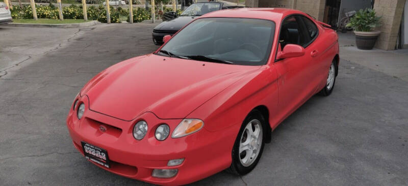 2001 Hyundai Tiburon for sale at CAR EZ MOTORS in Riverside CA