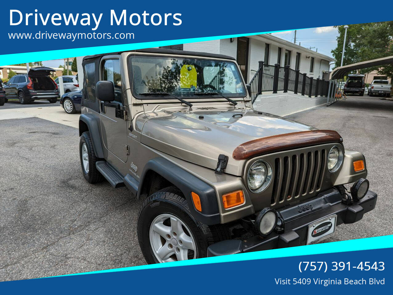 2004 Jeep Wrangler For Sale In Portsmouth, VA ®