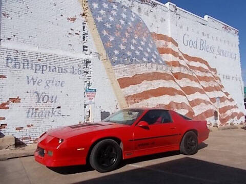 1988 Chevrolet Camaro for sale at LARRY'S CLASSICS in Skiatook OK