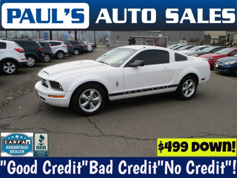 2008 Ford Mustang for sale at Paul's Auto Sales in Eugene OR