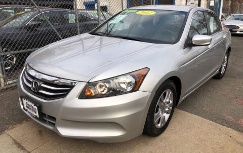 2012 Honda Accord for sale at DEALS ON WHEELS in Newark NJ