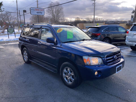2007 Toyota Highlander for sale at JERRY SIMON AUTO SALES in Cambridge NY