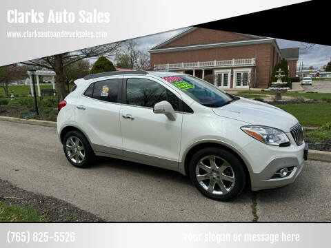 2016 Buick Encore for sale at Clarks Auto Sales in Connersville IN