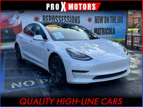 2020 Tesla Model 3 for sale at Pro X Motors in South Gate CA