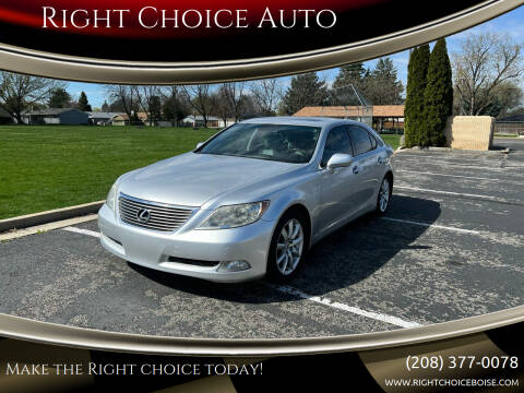 2008 Lexus LS 460 for sale at Right Choice Auto in Boise ID