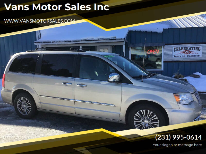 2014 Chrysler Town and Country for sale at Vans Motor Sales Inc in Traverse City MI