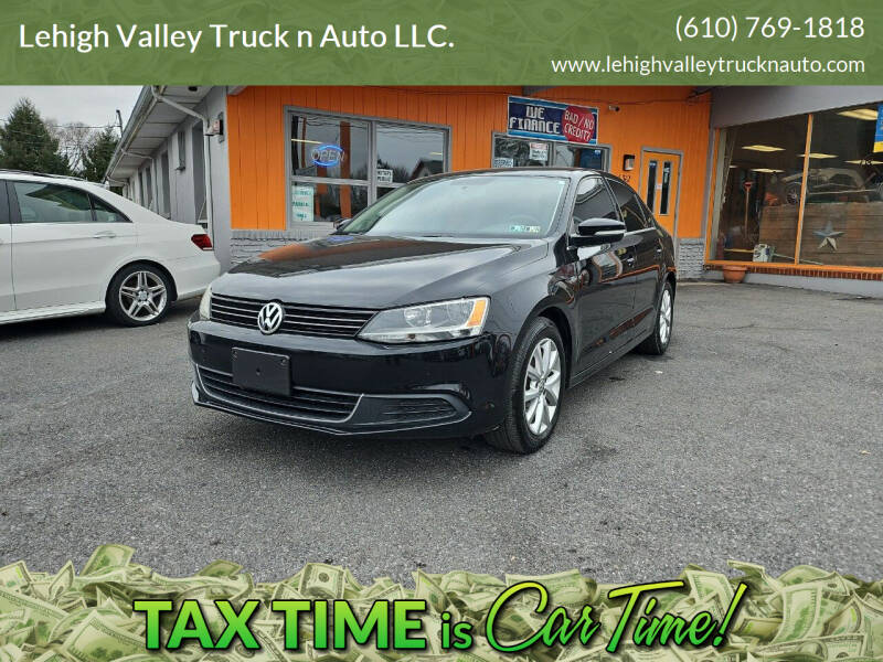 2014 Volkswagen Jetta for sale at Lehigh Valley Truck n Auto LLC. in Schnecksville PA