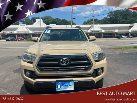 2016 Toyota Tacoma for sale at Best Auto Mart in Weymouth MA