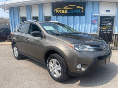 2015 Toyota RAV4 for sale at Freeland LLC in Waukesha WI