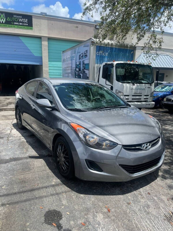 2013 Hyundai Elantra for sale at MIAMI AUTOWISE, LLC. in Miami FL