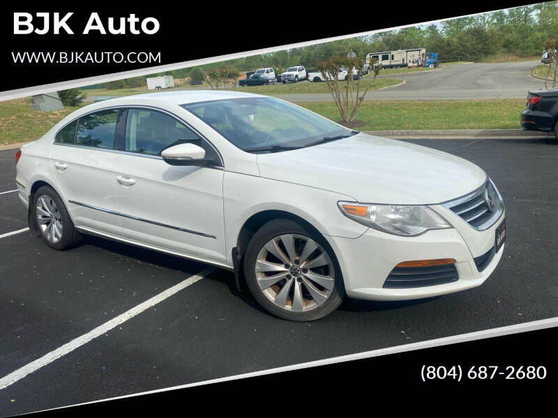2012 Volkswagen CC for sale at BJK Auto in Oilville VA