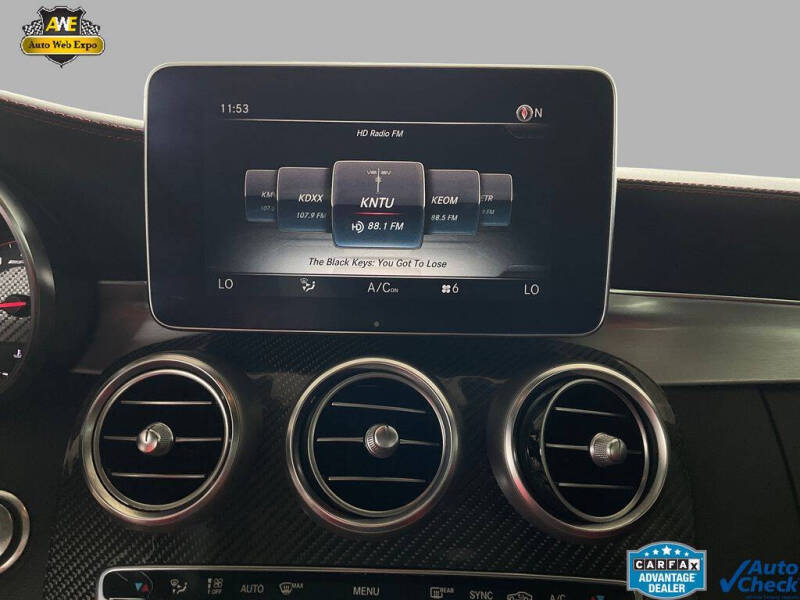 2018 Mercedes-Benz C-Class AMG C 63 S