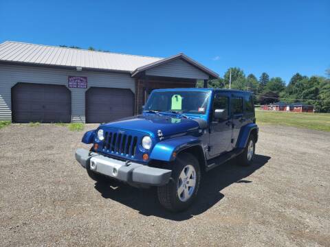 2009 Jeep Wrangler Unlimited for sale at Clearwater Motor Car in Jamestown NY