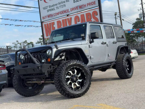 2015 Jeep Wrangler Unlimited for sale at Extreme Autoplex LLC in Spring TX