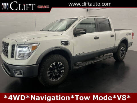 2017 Nissan Titan for sale at Clift Buick GMC in Adrian MI