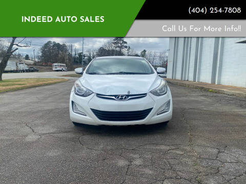 2016 Hyundai Elantra for sale at Indeed Auto Sales in Lawrenceville GA