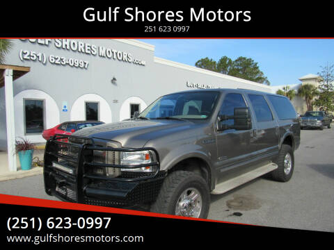 2005 Ford Excursion for sale at Gulf Shores Motors in Gulf Shores AL